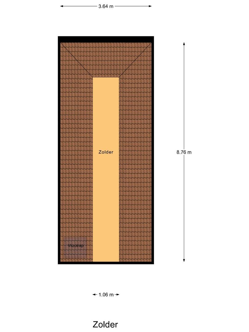 Dijkstraat 1, Maren-Kessel plattegrond-2