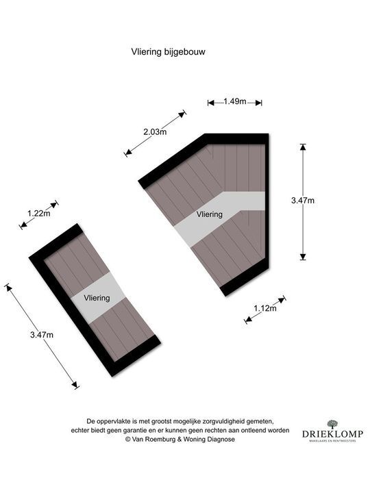 Koloniepad 15, Laren plattegrond-