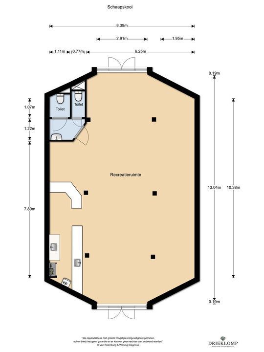 Kerkstraat 19, Soest plattegrond-
