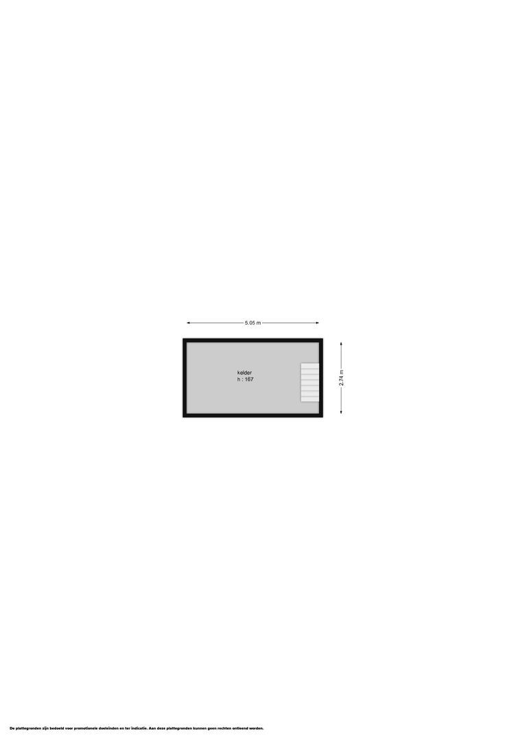 Onyxdijk 167 a, Roosendaal plattegrond-1