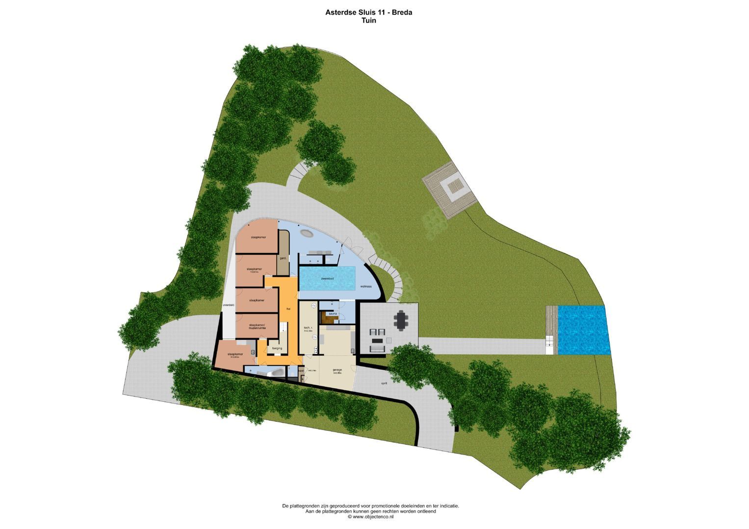 Asterdse Sluis 11, Breda plattegrond-2