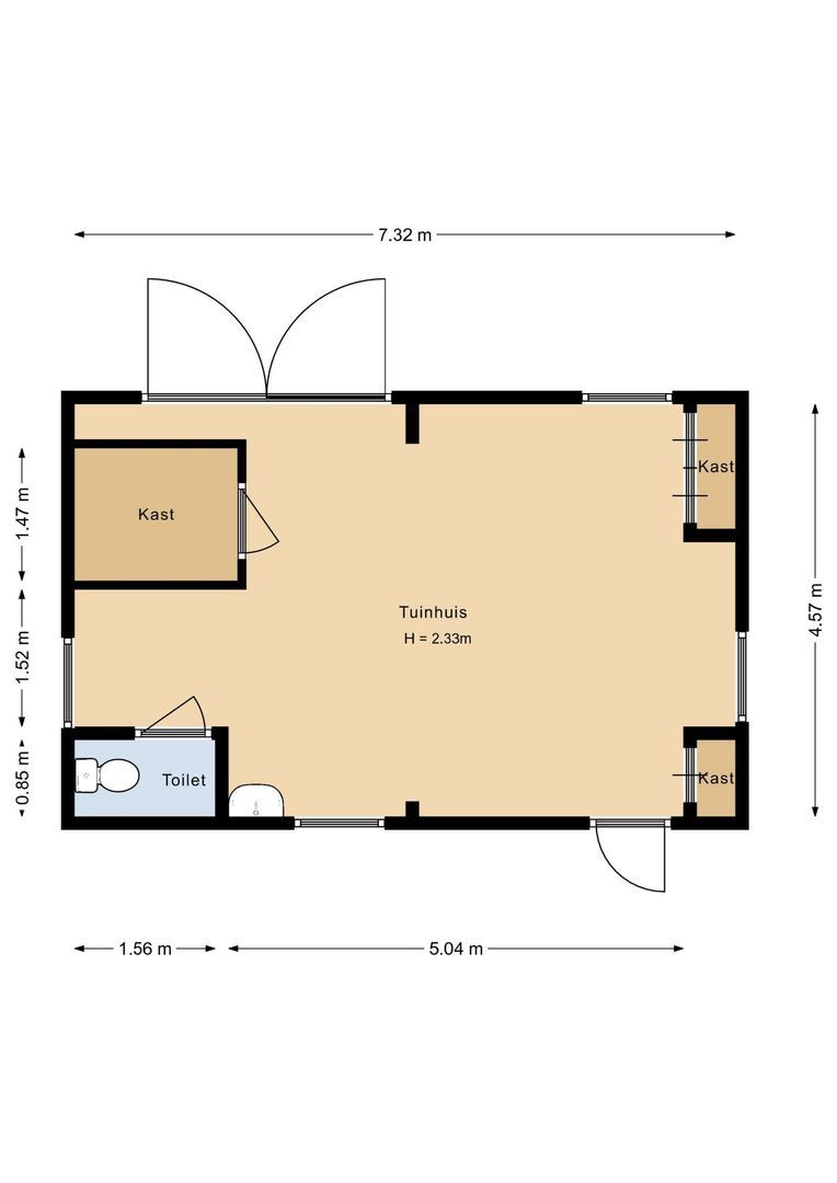 Chaamseweg 27, Ulvenhout Ac plattegrond-7
