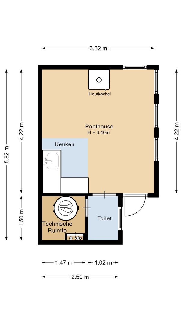 Hoge Neerstraat 15, Etten-Leur plattegrond-3
