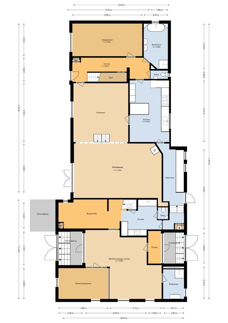 Hoge Neerstraat 15, Etten-Leur plattegrond-0