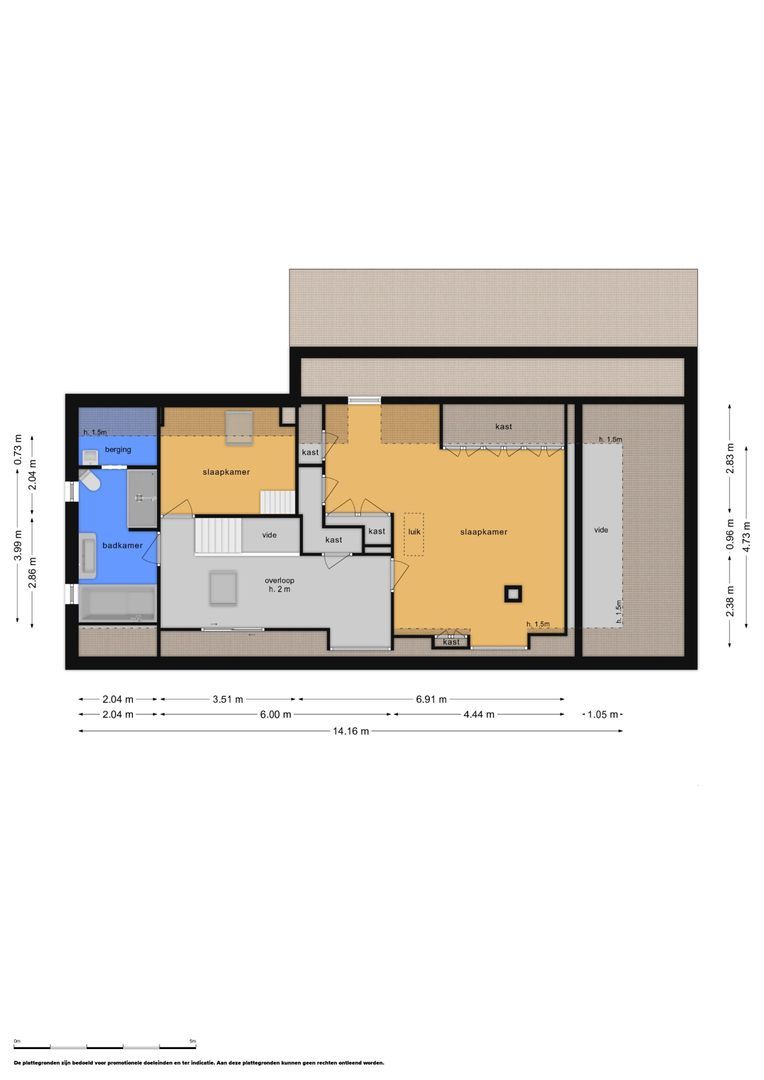 Grintweg 18, Breda plattegrond-1