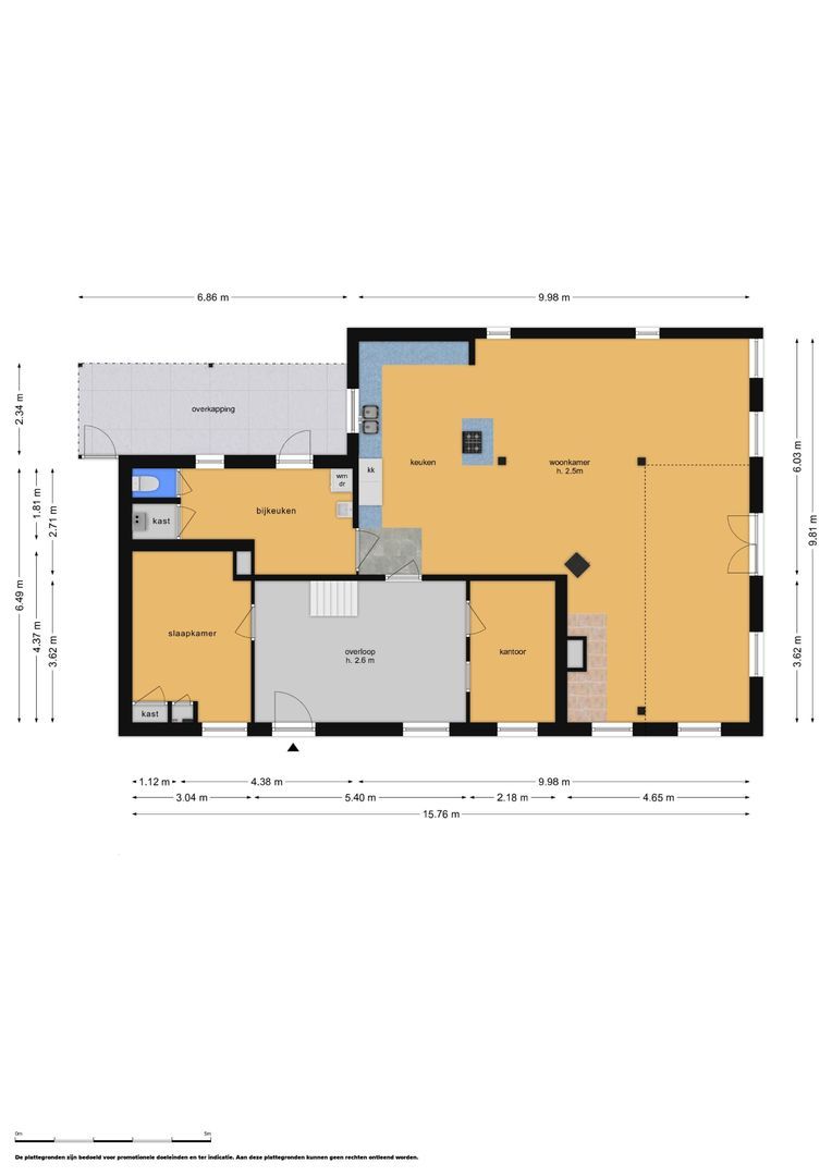 Grintweg 18, Breda plattegrond-0