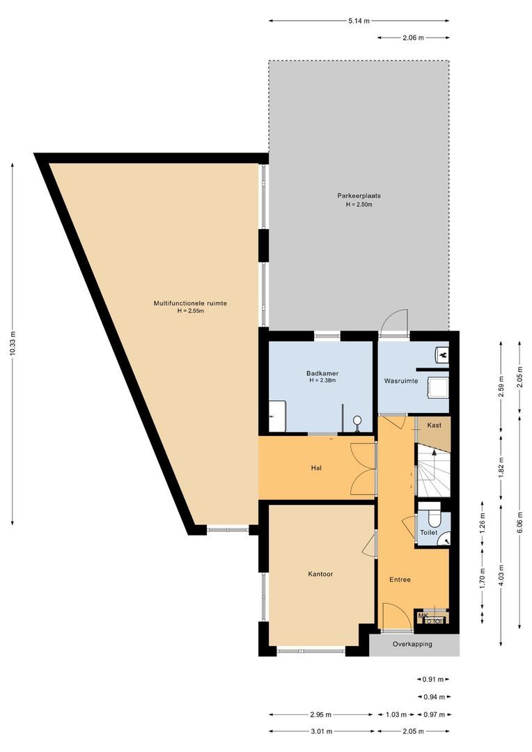 Kalishoek 28, Breda plattegrond-0