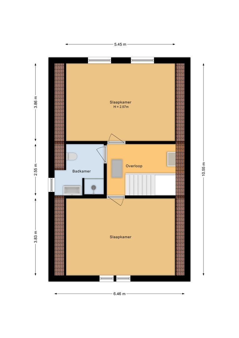 Olmentuin 48, Steenbergen plattegrond-1