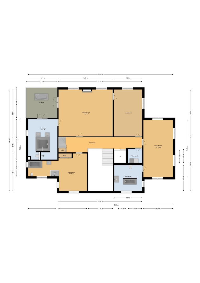 Slagveld 39, Etten-Leur plattegrond-3