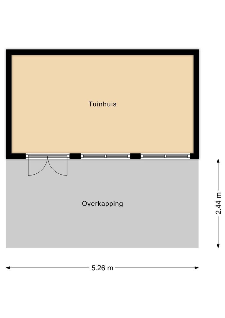 Sint Janstraat 125, Sprundel plattegrond-5