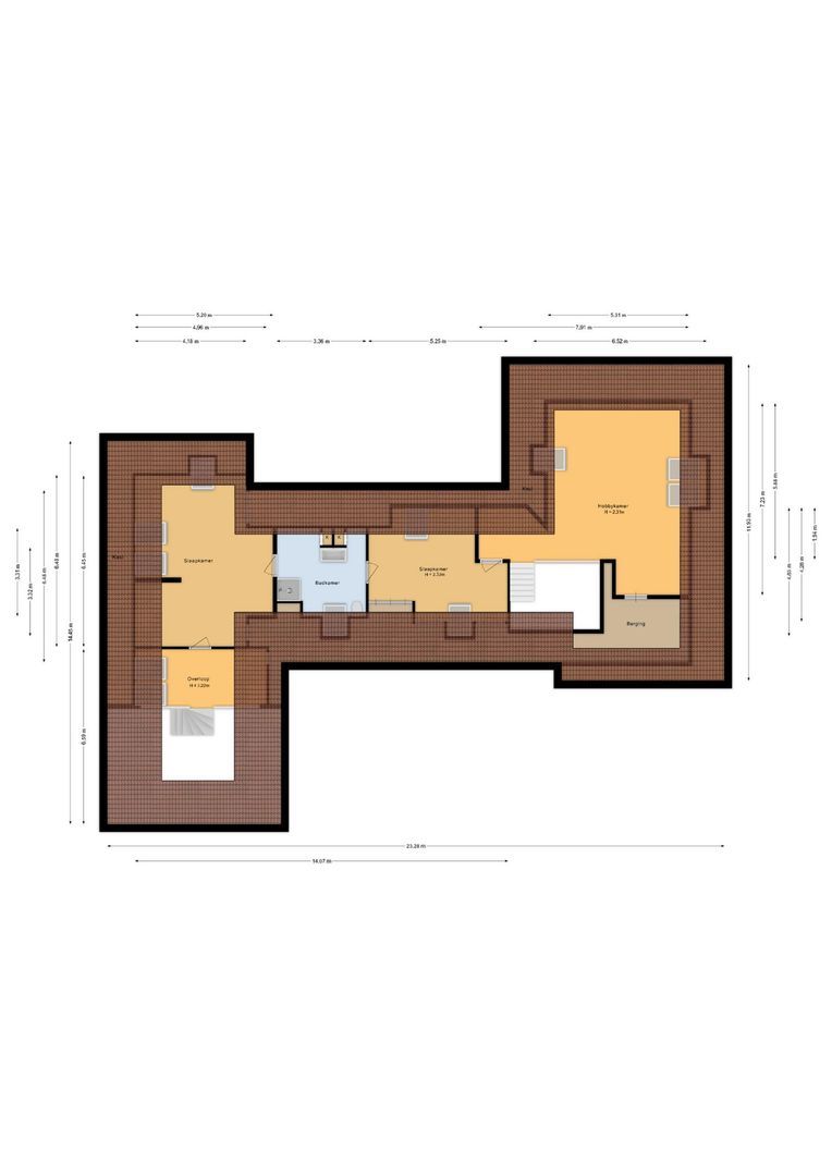 Schuilenburg 4, Etten-Leur plattegrond-1