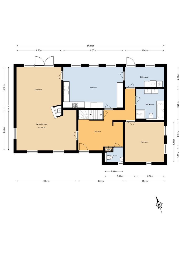 Chaamseweg 27, Ulvenhout Ac plattegrond-2