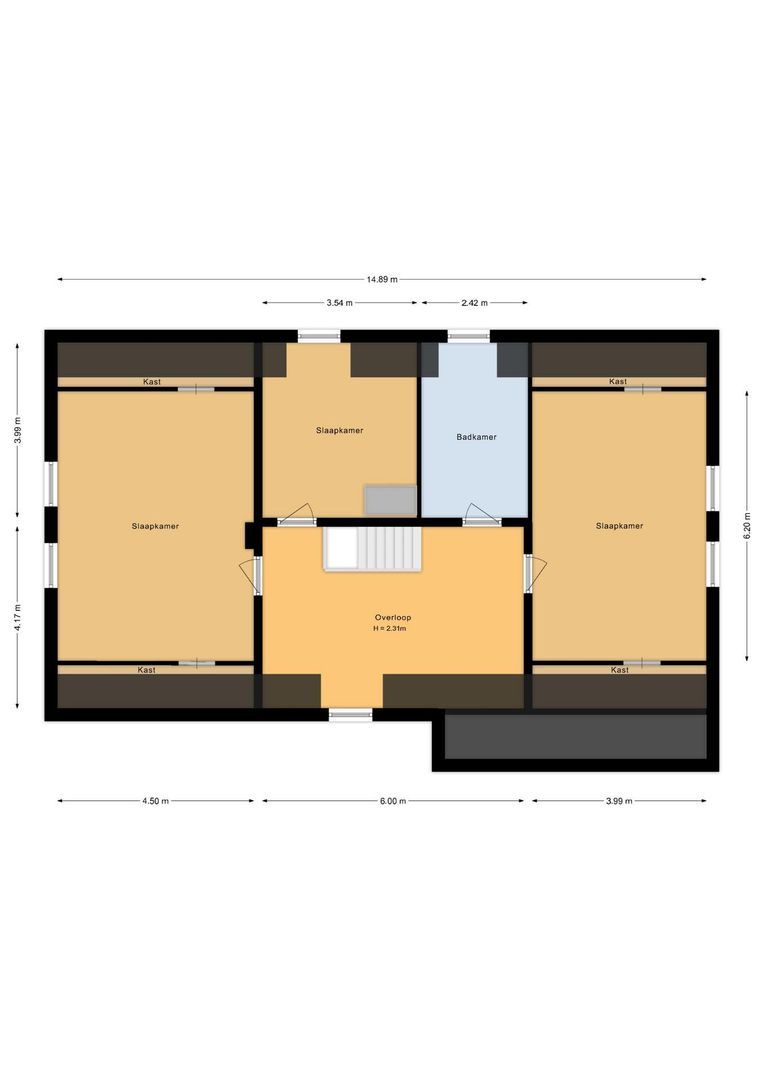 Chaamseweg 27, Ulvenhout Ac plattegrond-3