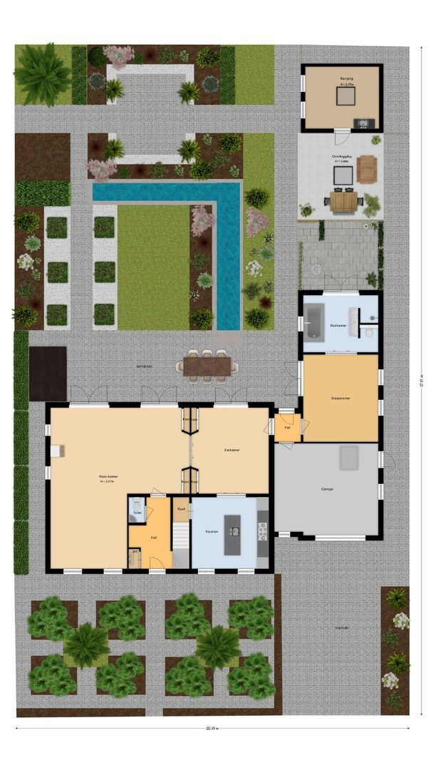 Irenestraat 58, St. Willebrord plattegrond-4
