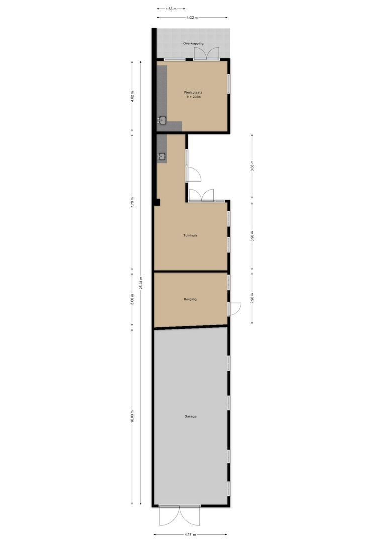 Bovenstraat 8, Hoeven plattegrond-6