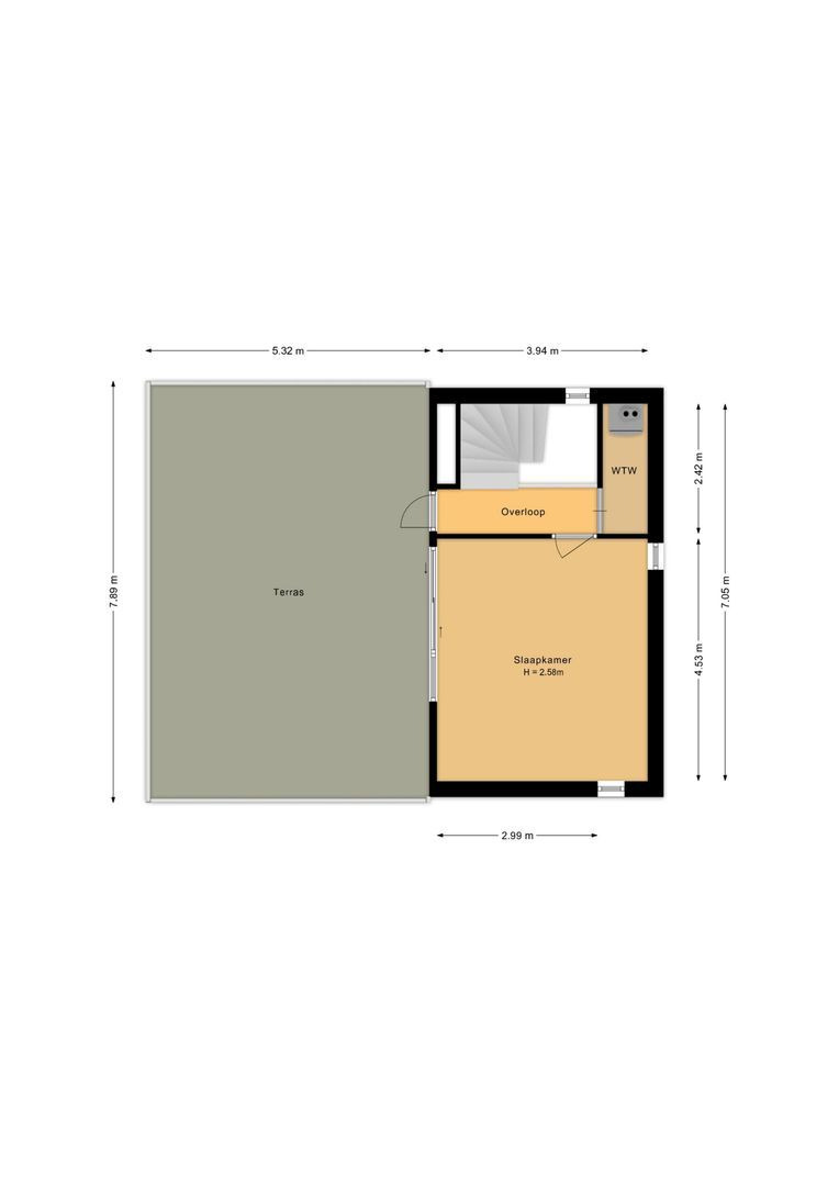 Landjuweel 81, Etten-Leur plattegrond-2