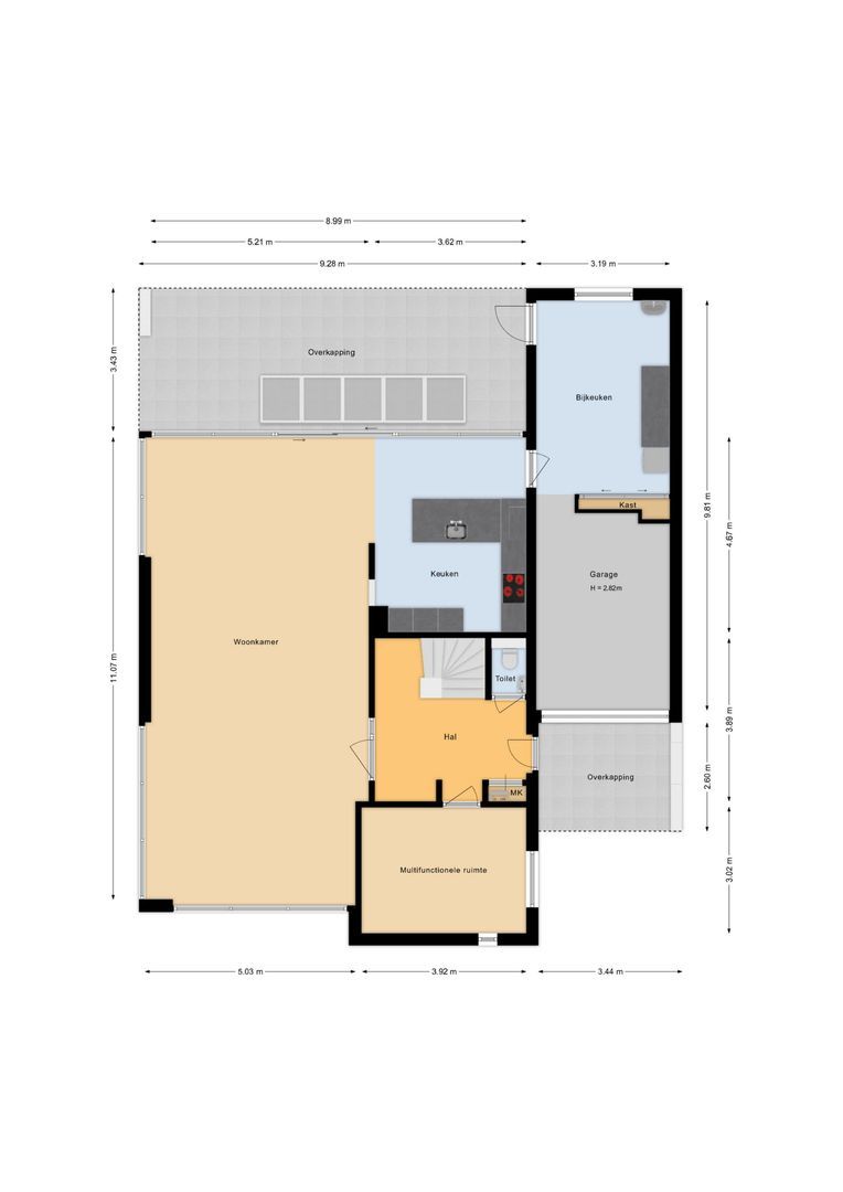 Landjuweel 81, Etten-Leur plattegrond-0