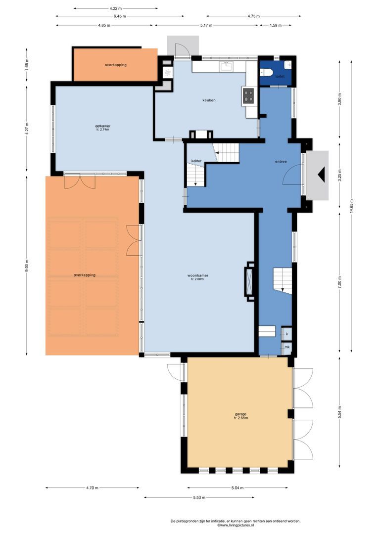 Leursebaan 387, Breda plattegrond-0