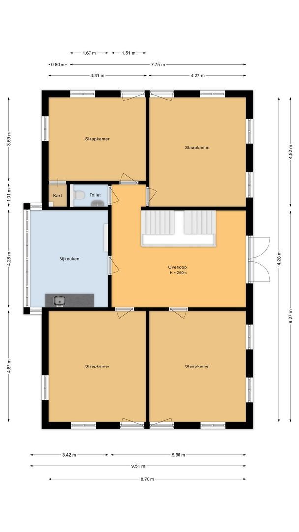 Elsanta 20, St. Willebrord plattegrond-1