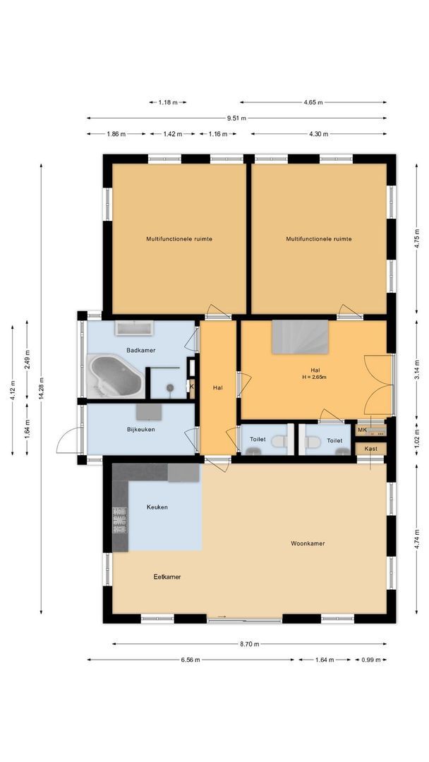 Elsanta 20, St. Willebrord plattegrond-0