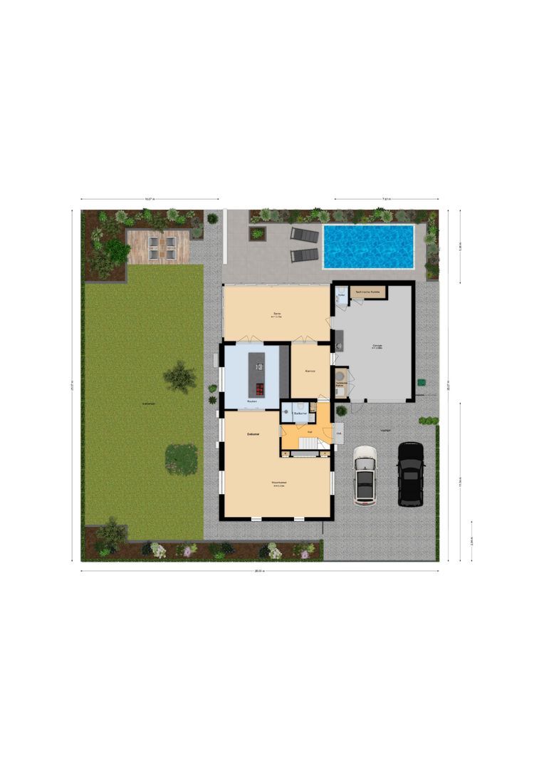 Boomgaard 1, Zundert plattegrond-3