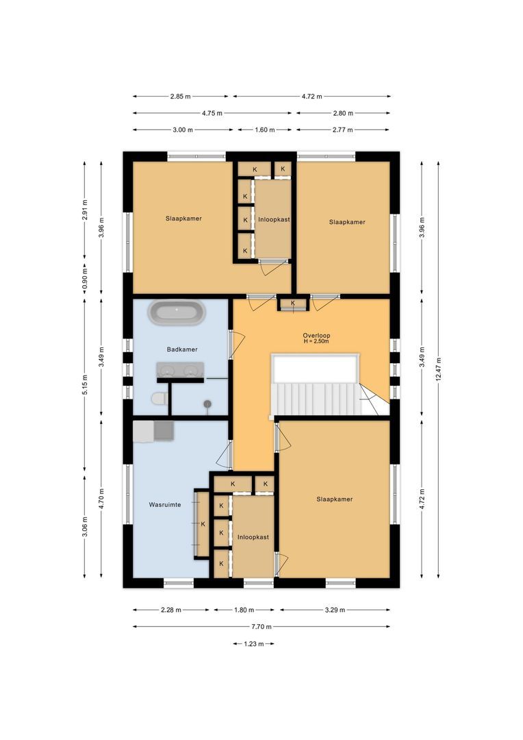 Boomgaard 1, Zundert plattegrond-1