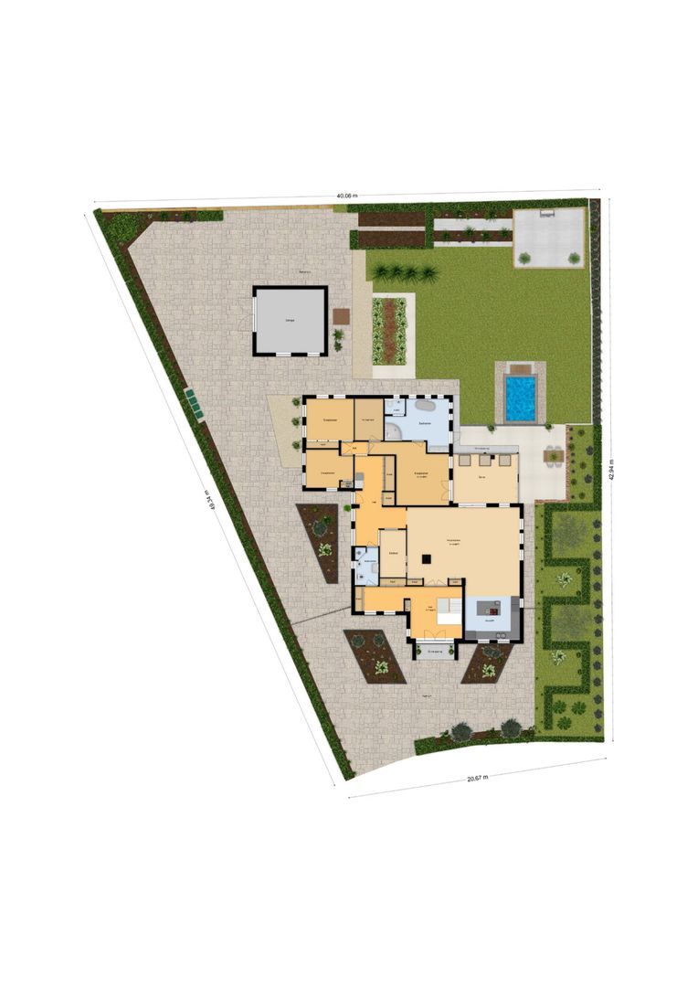Pavana 10, St. Willebrord plattegrond-3