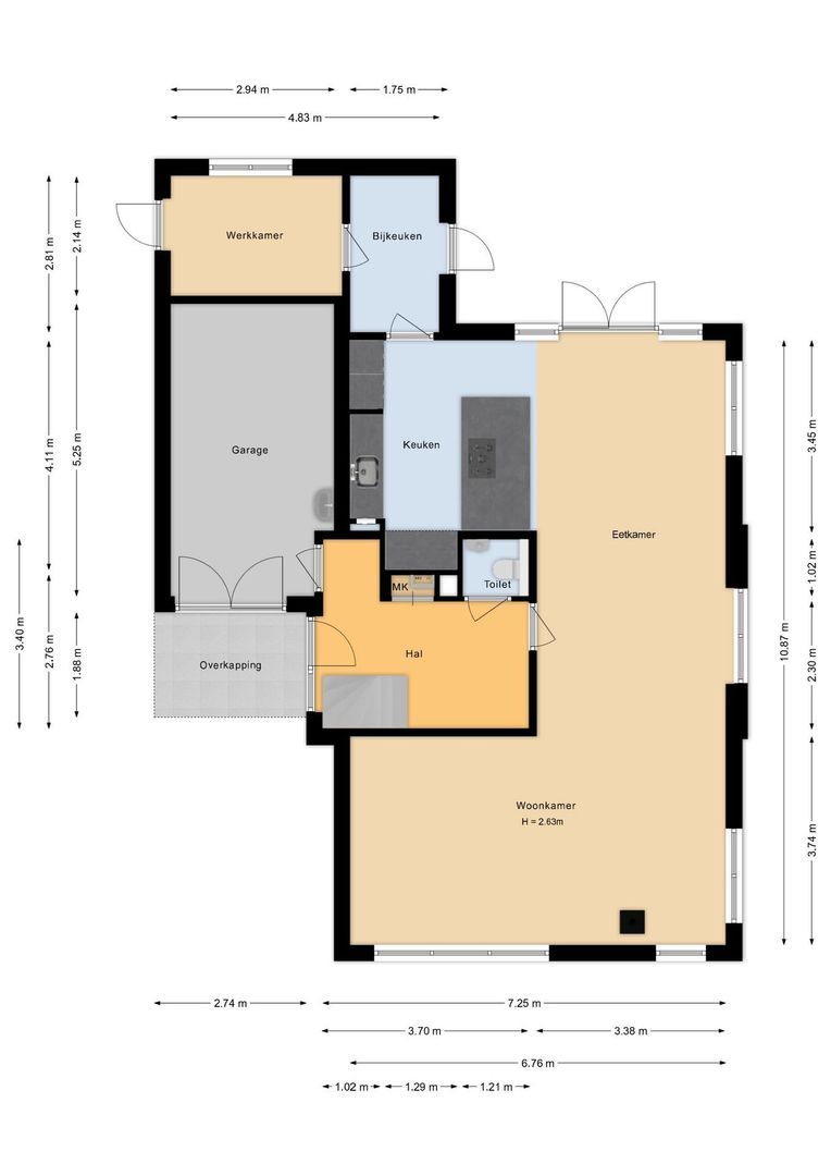Streek 19, Etten-Leur plattegrond-0