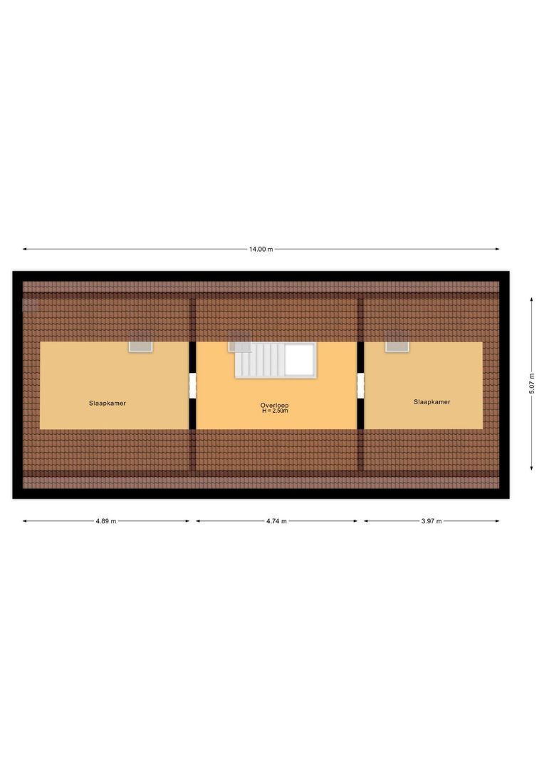 Krommestraat 45, Sprundel plattegrond-3