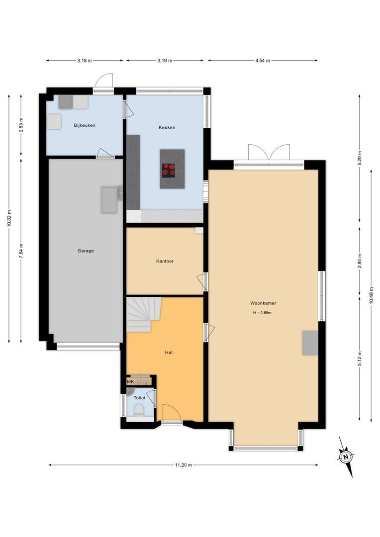 Herautstraat 6, Etten-Leur plattegrond-0
