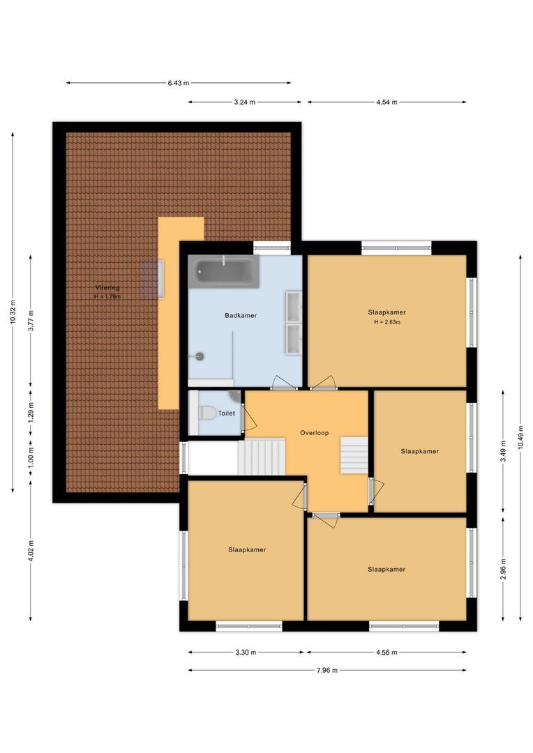 Herautstraat 6, Etten-Leur plattegrond-1