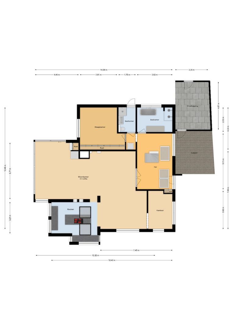 Beatrixpark 35, Etten-Leur plattegrond-0