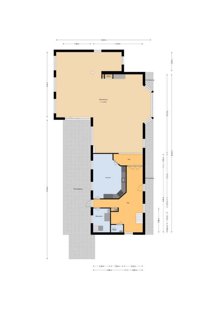 Oude Liesboslaan 261, Breda plattegrond-0