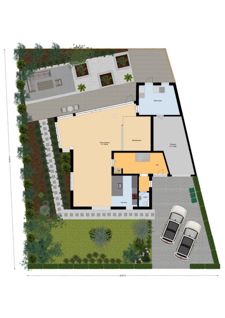 Brielsedreef 7, Prinsenbeek plattegrond-3