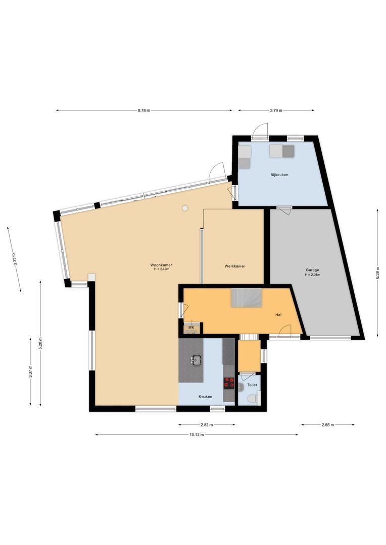 Brielsedreef 7, Prinsenbeek plattegrond-0