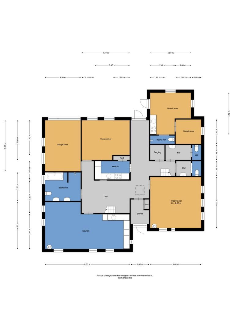 Westeinde 2, Westerbork plattegrond-0