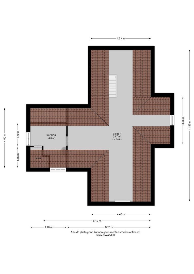 Hoofdkade 7, Ter Apel plattegrond-3