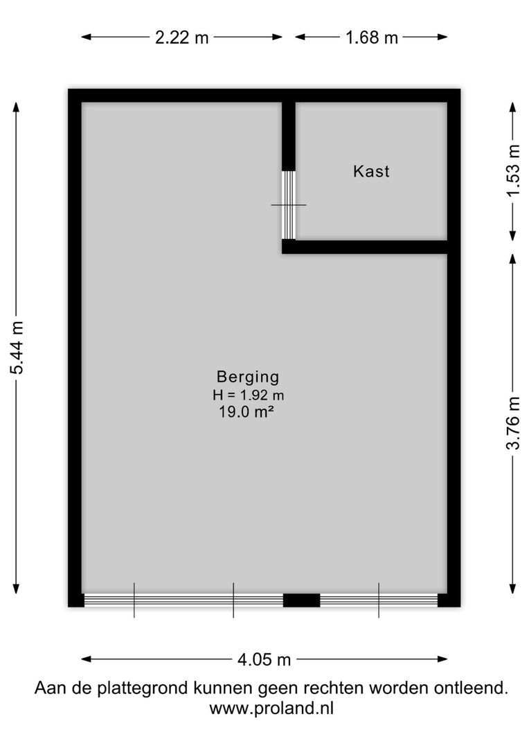 Hoofdkade 7, Ter Apel plattegrond-5
