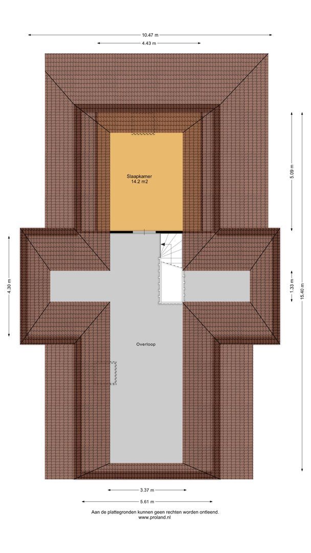 Elperstraat 8, Westerbork plattegrond-3