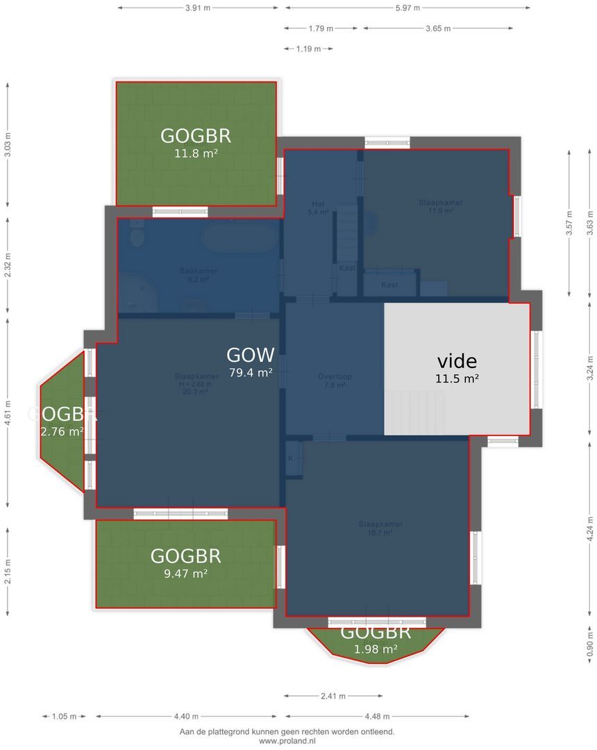 Hoofdkade 7, Ter Apel plattegrond-8