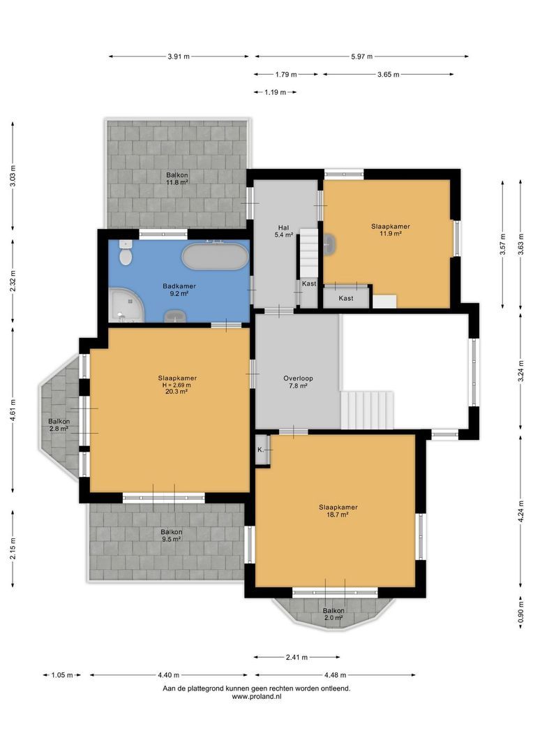 Hoofdkade 7, Ter Apel plattegrond-1