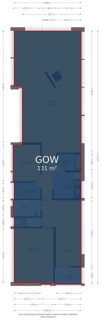 Hoofdkade 7, Ter Apel plattegrond-11