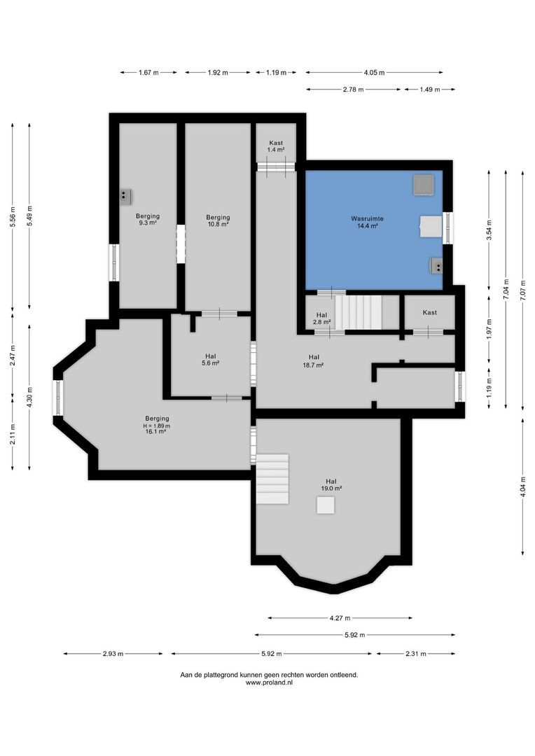 Hoofdkade 7, Ter Apel plattegrond-2