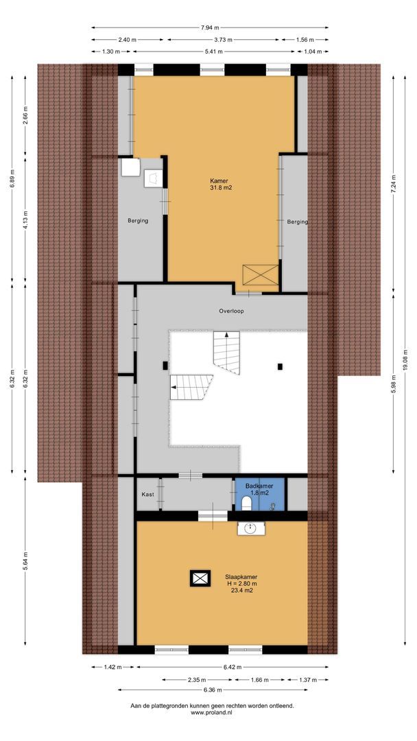 Drijberseweg 12, Wijster plattegrond-1