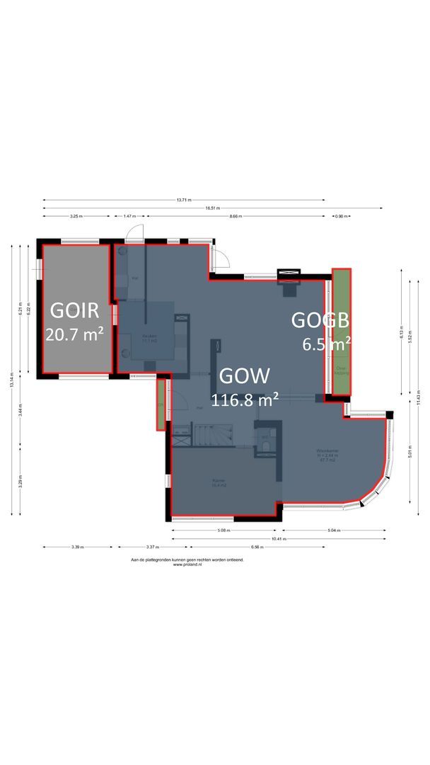 Kieveen 6, Westerbork plattegrond-1