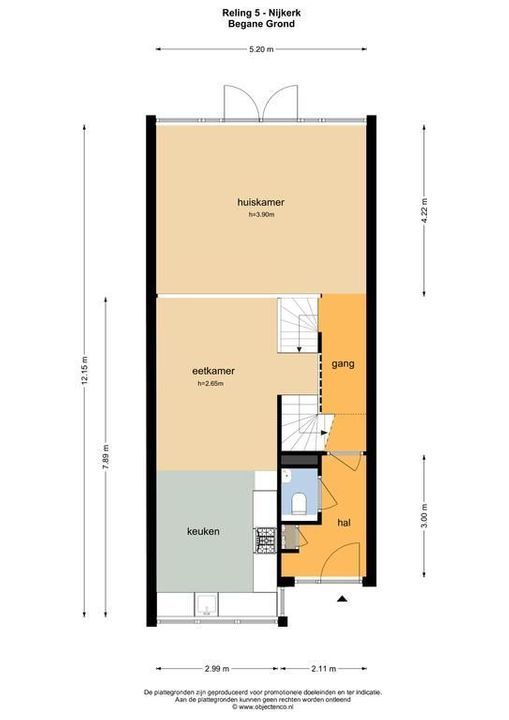Reling 5, Nijkerk plattegrond-45