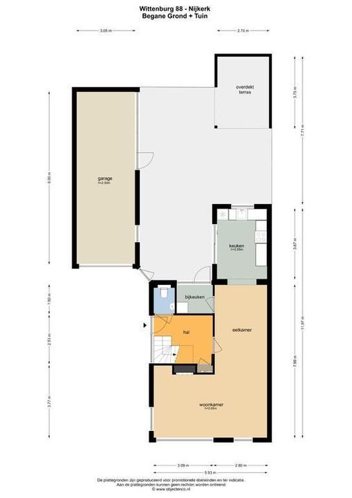 Wittenburg 88, Nijkerk plattegrond-41