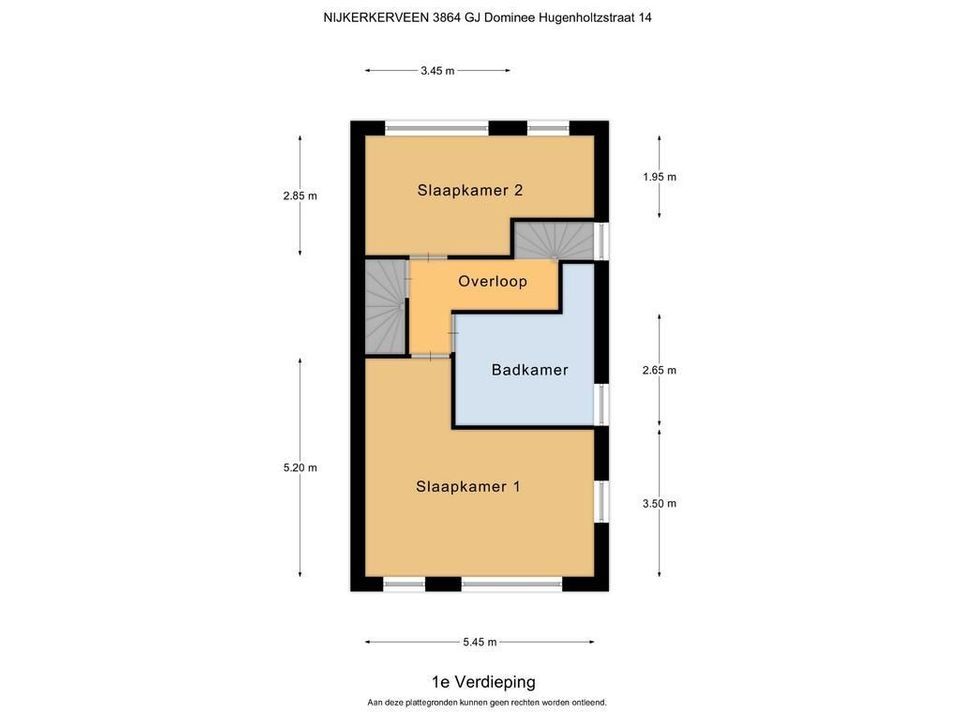 Ds. Hugenholtzstraat 14, Nijkerkerveen plattegrond-33