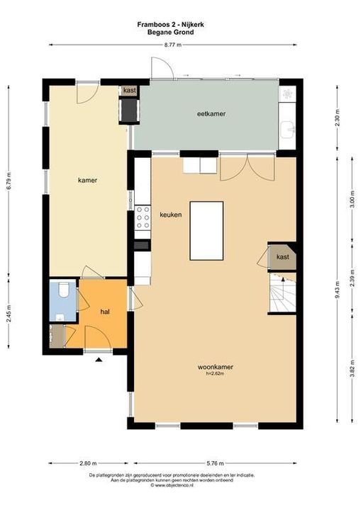 Framboos 2, Nijkerk plattegrond-39