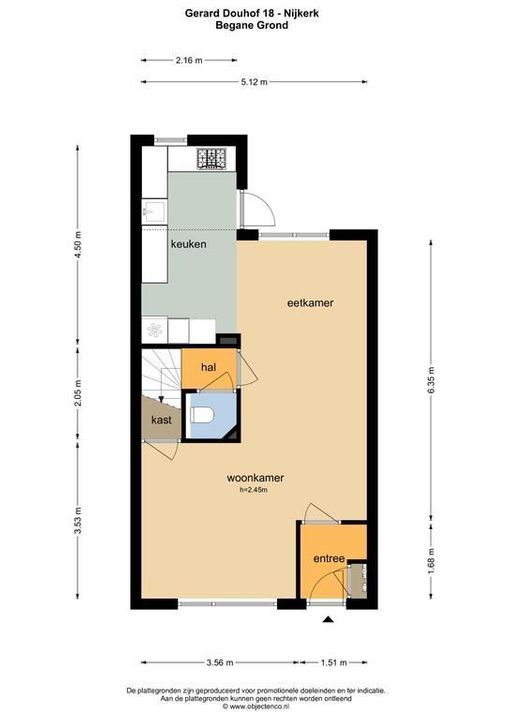 Gerard Douhof 18, Nijkerk plattegrond-37